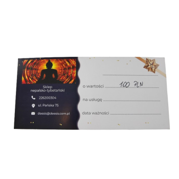 VOUCHER PODARUNKOWY 100 PLN